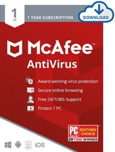 McAfee Internet Security 1 laite