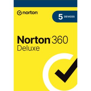 Norton 360 Deluxe – 5 laitetta, 1 vuosi